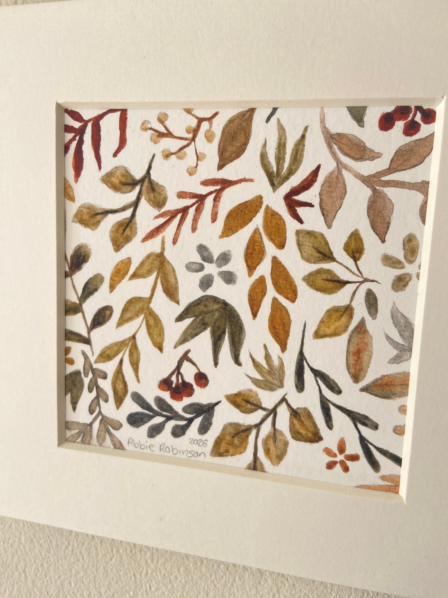 5th- Fern and Flora mounted section