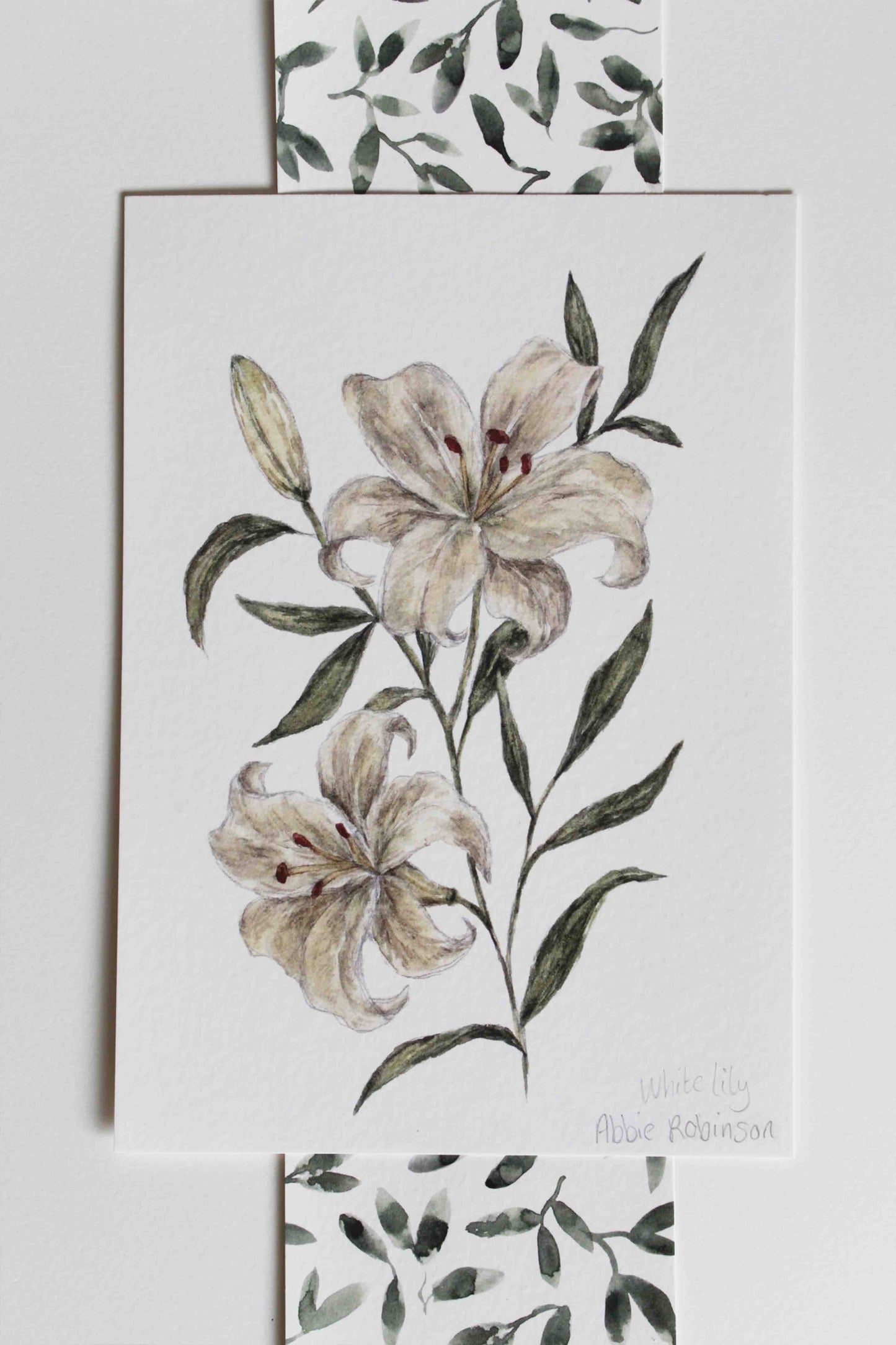 White lilies