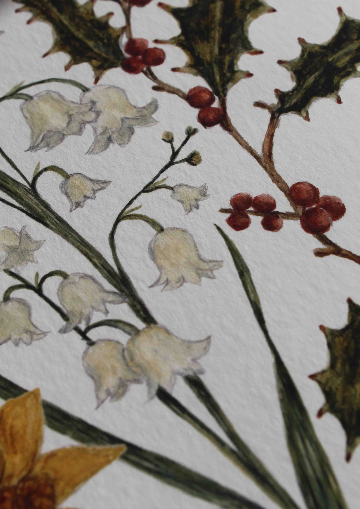 Personalised Birth Flower Print