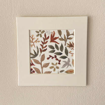 2nd- Fern and Flora mounted section
