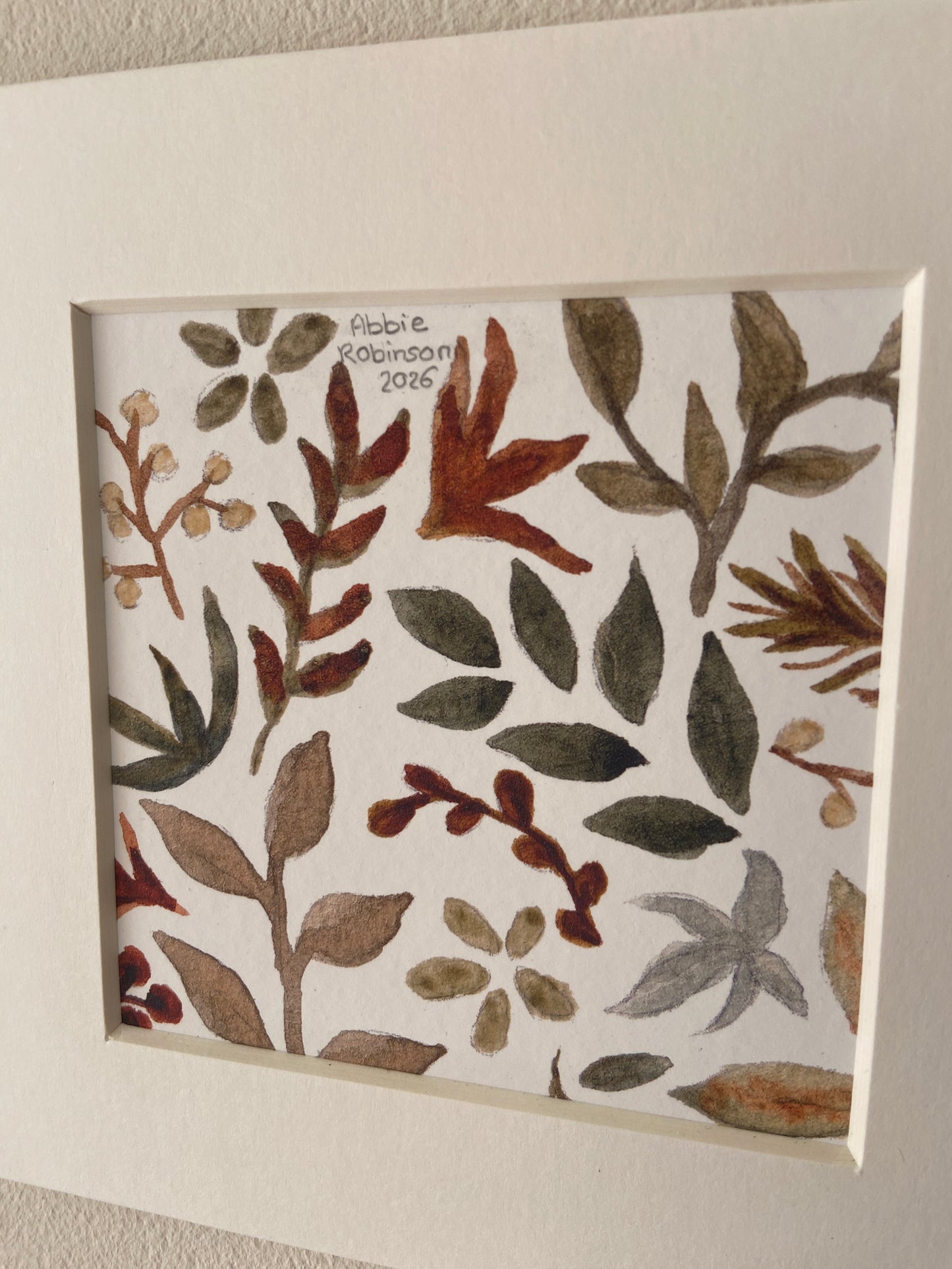 2nd- Fern and Flora mounted section