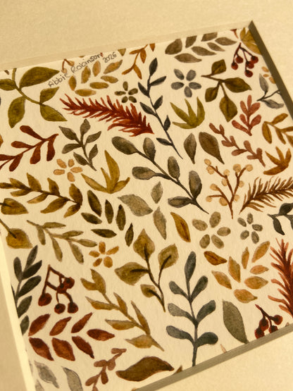 1st- Fern and Flora mounted section