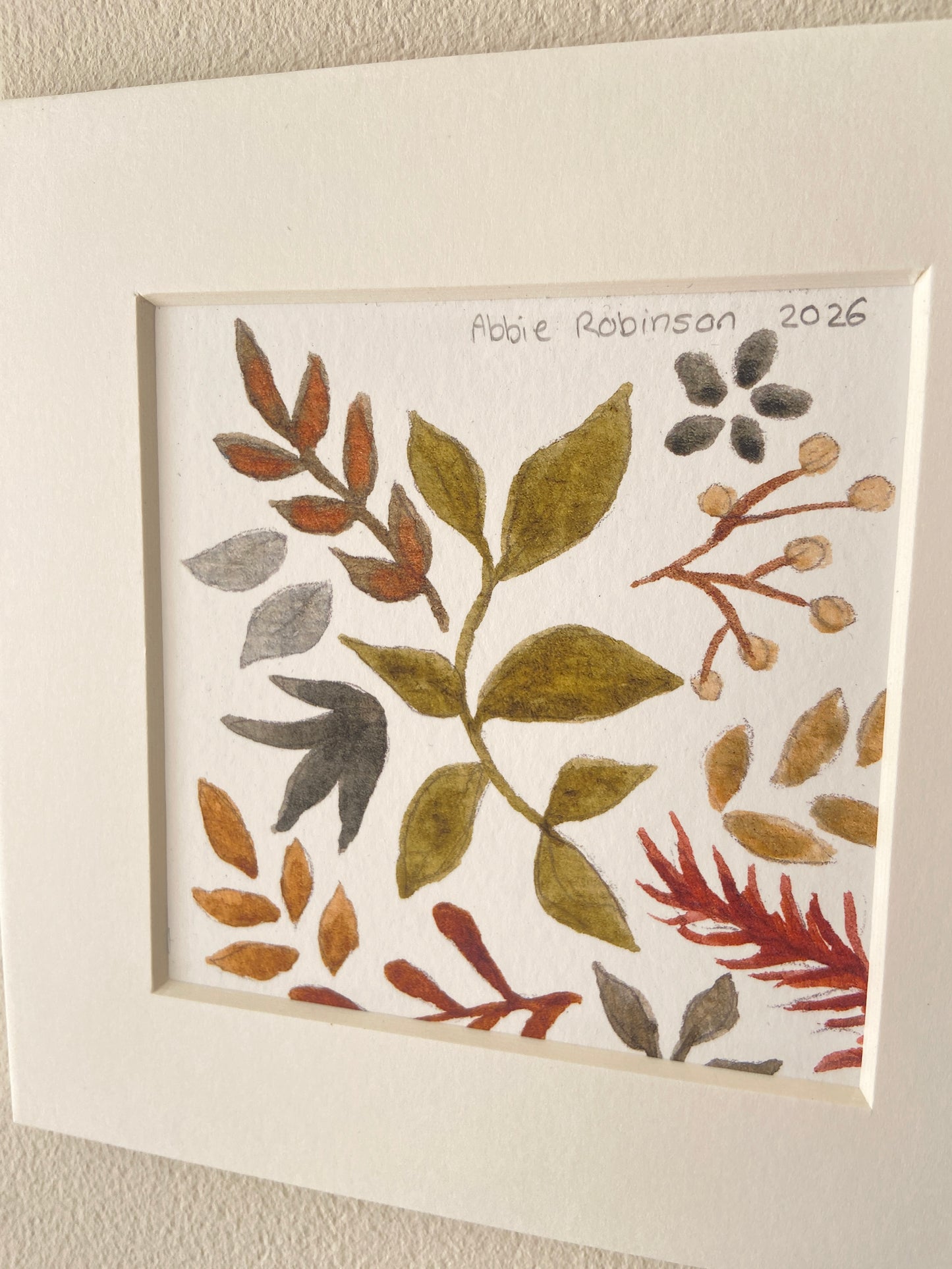 8th- Fern and Flora mounted section