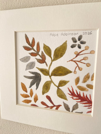 8th- Fern and Flora mounted section