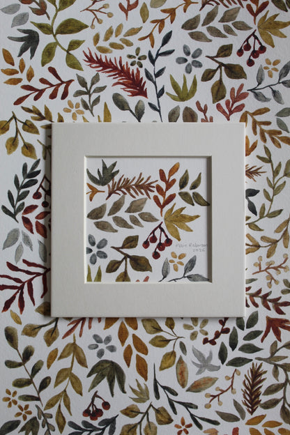7th- Fern and Flora mounted section