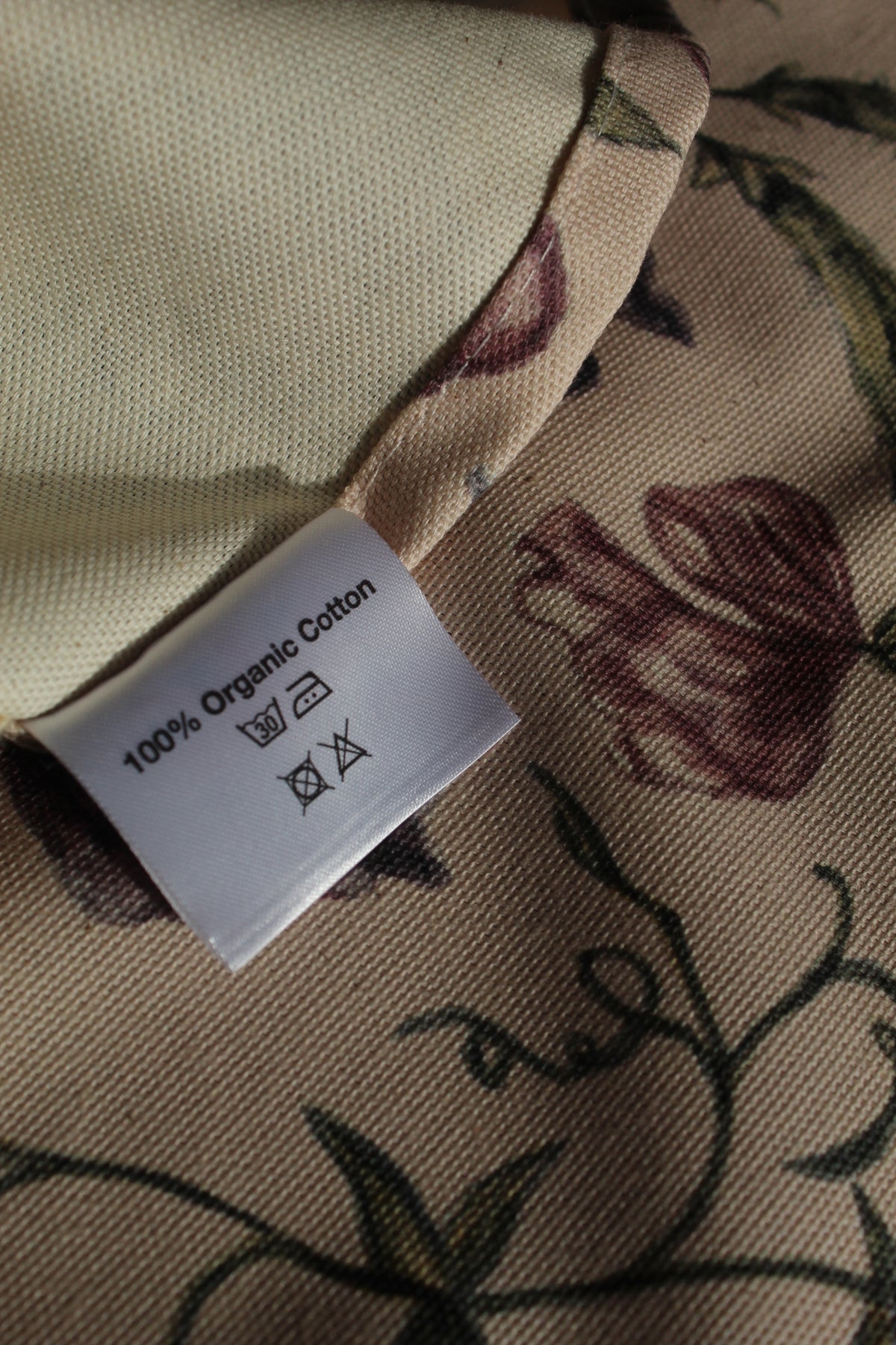 Sweet pea print tea towel