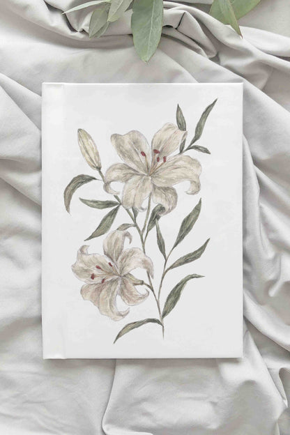 White lilies