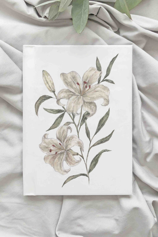 White lilies